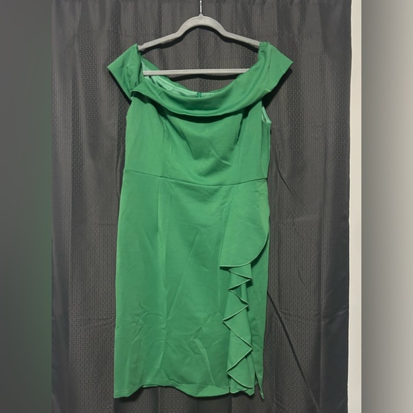 NEW Kancy Kole Green Formal Dress Womens Size XL - Picture 5 of 11